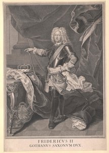 Hertig av Sachsen-Gotha Fredrik II av Artist Unknown