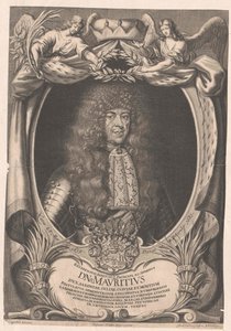 Hertig av Sachsen-Zeitz Moritz av Artist Unknown