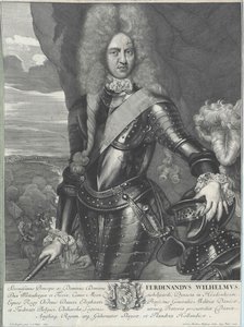Hertig av Württemberg Ferdinand Wilhelm av Artist Unknown