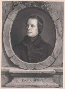 Edgar Quinet (tryck) av Artist Unknown