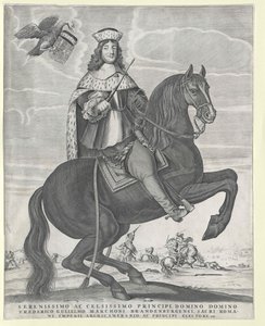 Kurfurste av Brandenburg (1620-1688) Fredrik Wilhelm av Artist Unknown