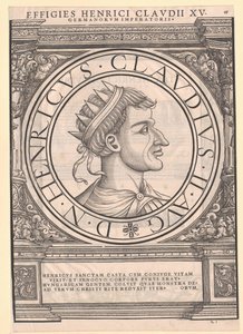 Kejsar Henrik II av den helige av Artist Unknown
