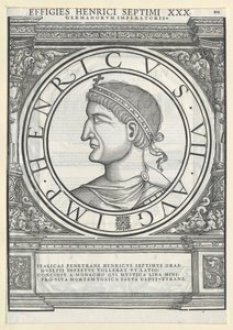 Kejsare Henrik VII av Artist Unknown