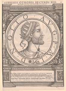 Kejsare Otto II av Artist Unknown