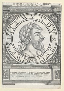 Emperor Sigismund I av Artist Unknown