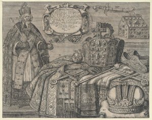 Emperor Sigismund I av Artist Unknown