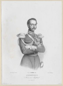Kejsare av Ryssland Alexander II av Artist Unknown