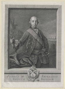 Kejsare av Ryssland Peter III av Artist Unknown