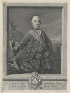 Kejsare av Ryssland Peter III av Artist Unknown