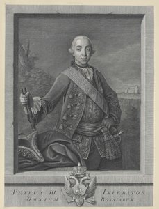 Kejsare av Ryssland Peter III av Artist Unknown