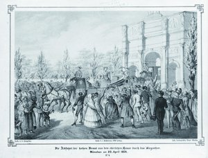 Kejsarinnan av Österrike Elisabeth av Artist Unknown