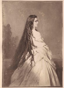 Kejsarinnan av Österrike Elisabeth av Artist Unknown