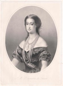 Kejsarinnan av Frankrike Eugenie av Artist Unknown