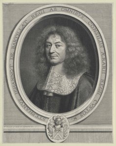 Etienne de Bartillat (tryck) av Artist Unknown