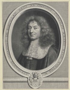Etienne de Bartillat (tryck) av Artist Unknown