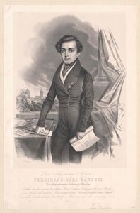 Ferdinand Karl adlig von Manussi av Artist Unknown