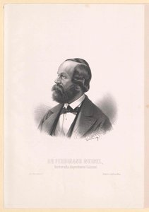 Ferdinand Weigel (tryck) av Artist Unknown