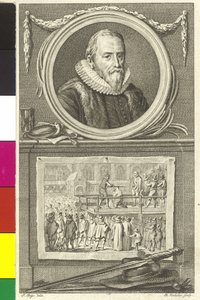 Ferdinand greve Hardegg (tryck) av Artist Unknown