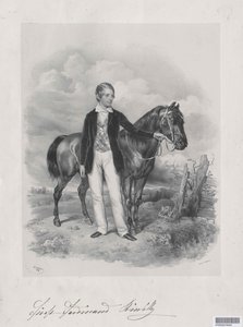 Ferdinand greve Kinsky av Artist Unknown