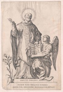 Filippo Neri av Artist Unknown