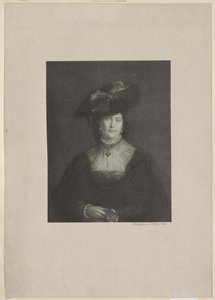 Francesca von Wertheimstein av Artist Unknown