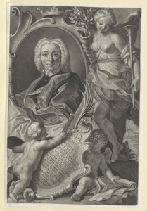 Francesco Solimena (tryck) av Artist Unknown