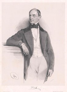 Franz baron von Pillerstorff av Artist Unknown