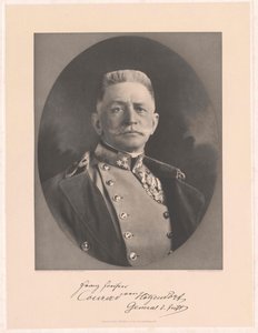 Franz greve Conrad von Hoetzendorf (tryck) av Artist Unknown