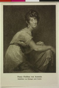 Franziska Itzig av Artist Unknown