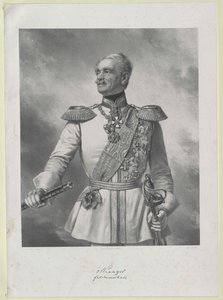 Fredrik greve Wrangel av Artist Unknown