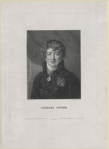 Georg Cuvier (tryck) av Artist Unknown