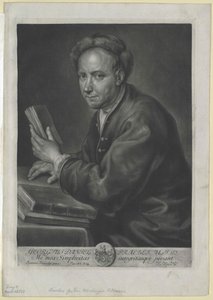Georg Daniel Praebes av Artist Unknown