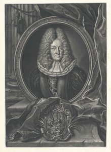 George Burkhard Haller von Hallerstein av Artist Unknown