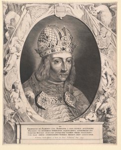 Tyske kungen Fredrik III av den sköna av Artist Unknown