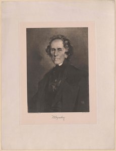 Giacomo Meyerbeer (tryck) av Artist Unknown
