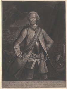 Gideon Ernst baron Loudon av Artist Unknown