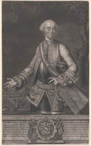 Gideon Ernst baron Loudon av Artist Unknown
