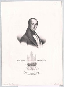 Giovanni Battista de Lorenzi av Artist Unknown