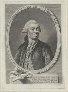 Giovanni Manzuoli (tryck) av Artist Unknown
