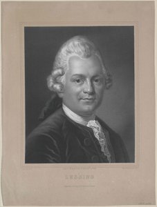 Gotthold Ephraim Lessing av Artist Unknown