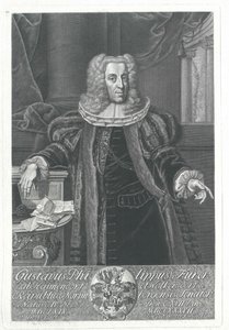 Gustav Philipp Fuerer von Haimendorf av Artist Unknown