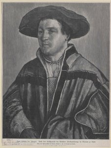 Hans Holbein (tryck) av Artist Unknown