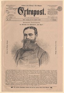 Hermann Sudermann (tryck) av Artist Unknown