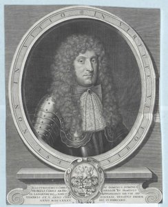 Hiskia greve Hohenlohe-Waldenburg-Pfedelbach av Artist Unknown