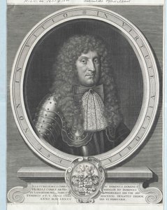Hiskia greve Hohenlohe-Waldenburg-Pfedelbach av Artist Unknown