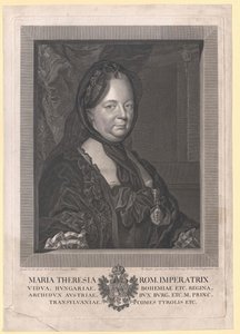 Heliga romerska kejsarinnan Maria Theresia av Artist Unknown