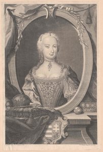 Heliga romerska kejsarinnan Maria Theresia av Artist Unknown