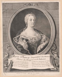 Heliga romerska kejsarinnan Maria Theresia av Artist Unknown
