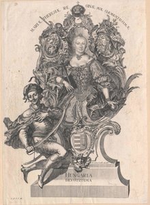 Heliga romerska kejsarinnan Maria Theresia av Artist Unknown