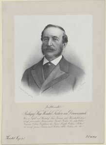 Hugo greve Henckel-Donnersmarck av Artist Unknown